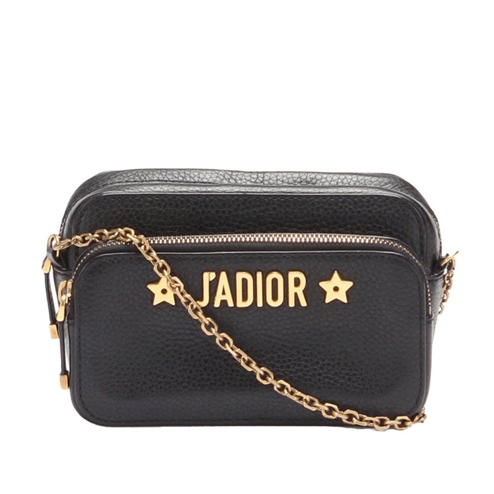Authentic RARE J'ADIOR Camera Case Clutch with Chain bag​​​​